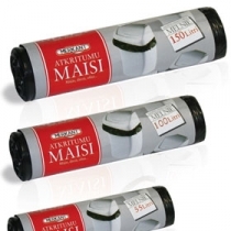 ATKRITUMU MAISI MERKANT MELNI 120L 75x100cm (000444) JV